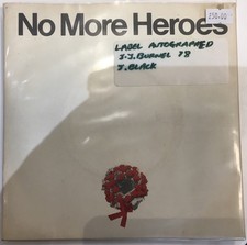 Stranglers No More Hero’s Signed
