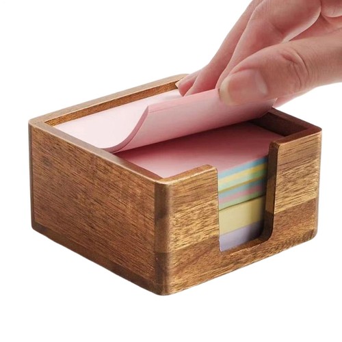 Acacia wood sticky note - acacia,