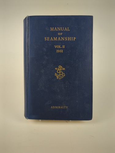 Manual seamanship volume - manual,