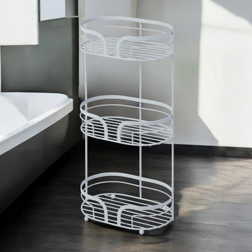 Bathroom storage white shower - white,