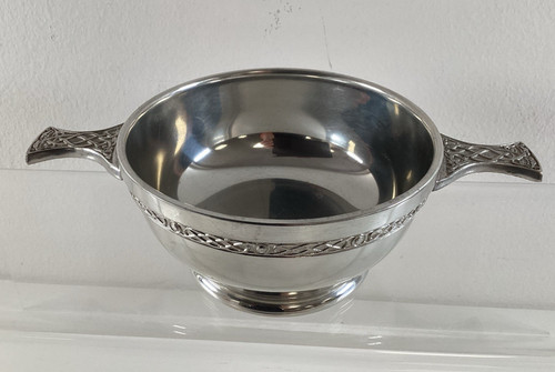Quaich bowl edwin blyde pewter - bowl,