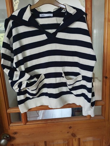 Navy white striped - navy/,