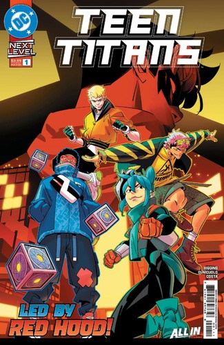 Teen titans cvr a - a, daniele