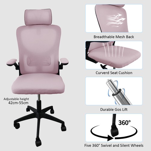 Ergonomic mesh high - high-back, game
