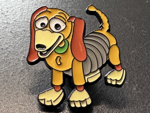 Slinky dog enamel pin - slinky,