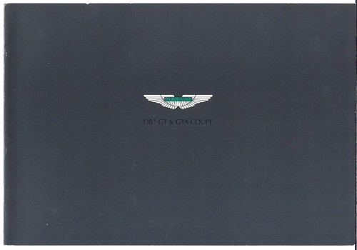 Aston martin db7 - martin, v12