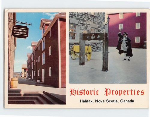 Postcard historic properties - postcard,