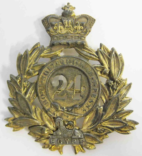24th regiment foot badge 2d - regiment,