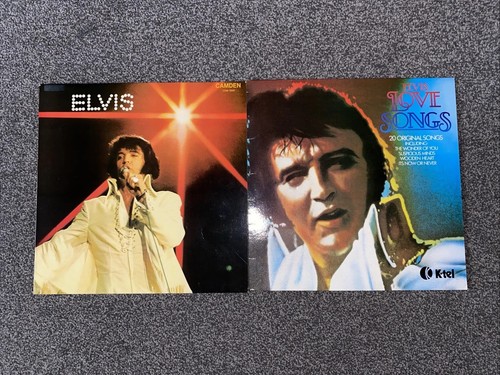 Elvis vinyl records - 2,