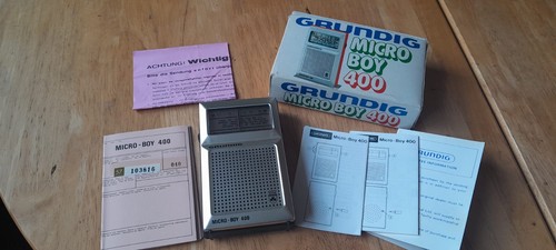Radio 1970s grundig - grundig, boy