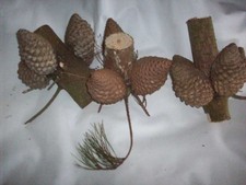 3 sets of Large Scotch Natural