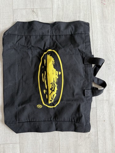 Corteiz tote bag black yellow - corteiz, black/yellow