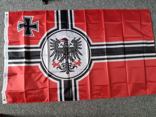 Ww1 german eagle flag - german, 3ft