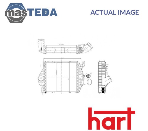 612 558 intercooler - intercooler, radiator