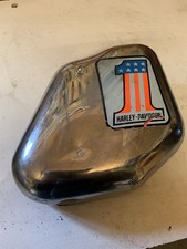 Harley Davidson Ironhead Chrome Xhl Oil Tank Cover In Used Condition