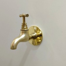 Small brass water tap vintage
