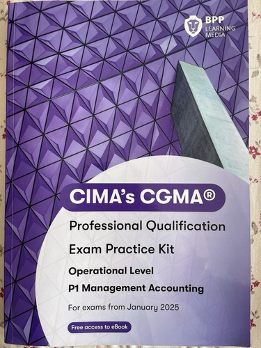 Cima management accounting - cima, p1