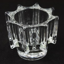 Sklo Union Iceberg Candle Holder Rudolf Jurnikl, Rudolfova Hut 13276