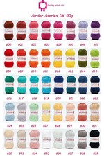 Sirdar Stories DK 50g - Complete Range - RRP £3.33 - Our Price from £1.99