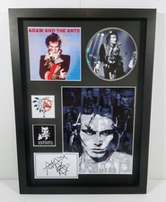 Adam Ant Artwork Autograph &