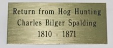 Jewellers Brass Plate ~
