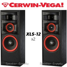 2 Cerwin Vega XLS-12 3-Way 12"