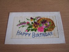 WW1 Vintage Silk Postcard