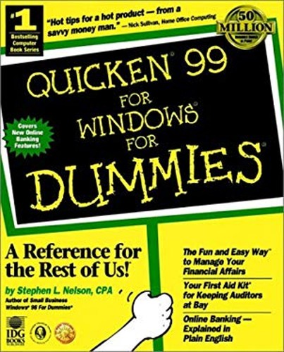 Quicken for dummies - quicken,