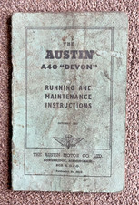 "Austin 'A40' Devon -  Running