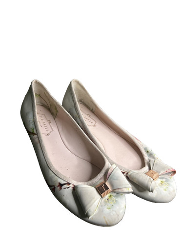Ted baker pink flower flats - ted,