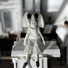 The Creepy Palace Weeping Eye Nun Plush Stuffed Art Doll Horror Figure