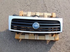 Fiat Scudo Radiator Grill MK2 07-12 White EWPA Pre-Facelift Grille Badge Panel