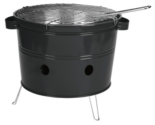 Portable bucket barbecue - portable,