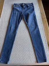 Hera Mens Skinny Blue Jeans