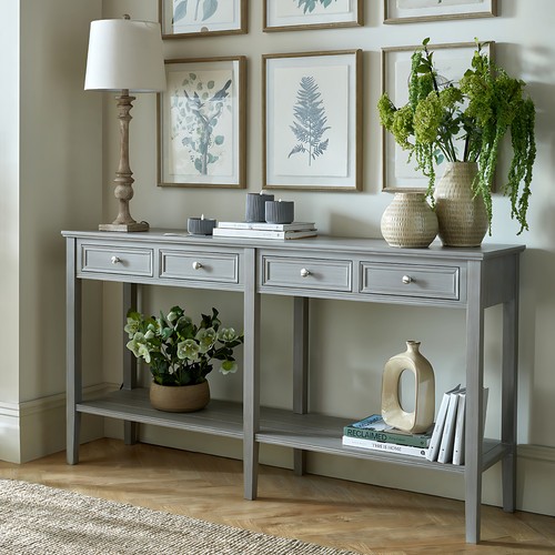 Four drawer console - console, table