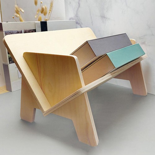 Desktop bookshelf wooden - bookshelf,