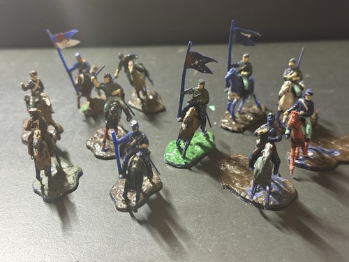 10x plastic acw cavalry - 1:72,