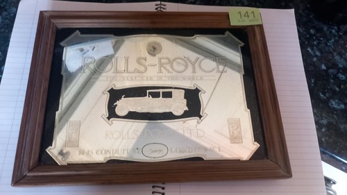 Vintage art deco mirror rolls - vintage,