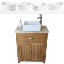 Bathroom Vanity Unit Oak