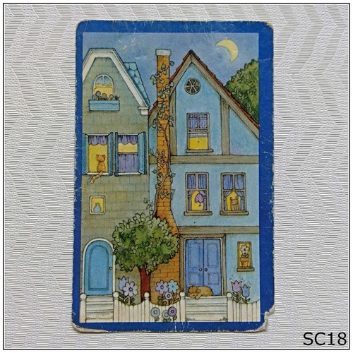 House playing swap card - playing, (sc18)