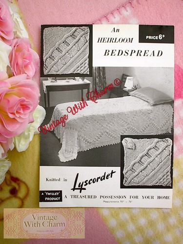 Vintage knitting pattern for - knitting,