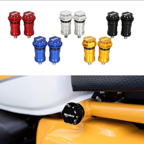 Monkey logo hex seat bolts - monkey,