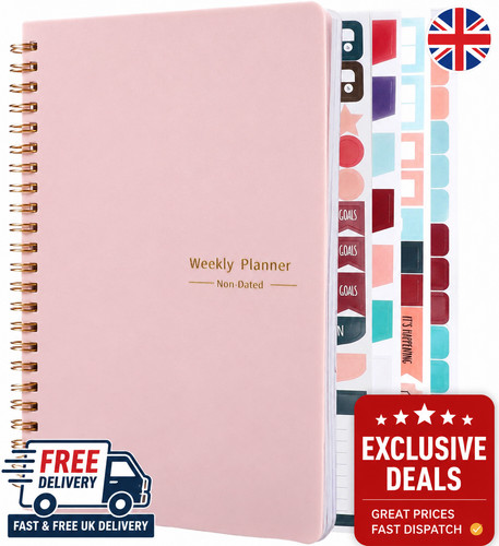 Weekly planner notebook - weekly,