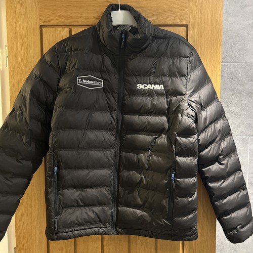 Men black quilted scania - black,