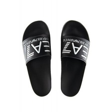 EA7 Emporio Armani AF15118 0108 Visibility Sea World Flip Flop Sliders Black