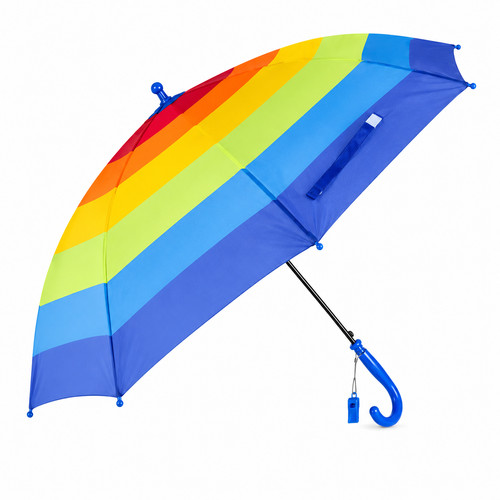 Kids rainbow umbrella with - kids,