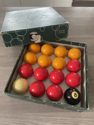Aramith pool balls red - aramith,