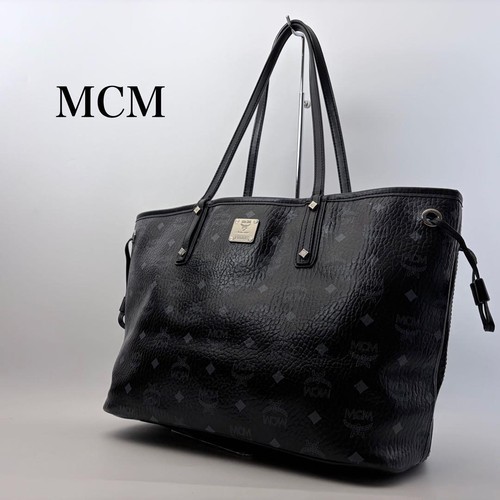 Rare mcm tote bag visetos - tote,