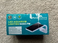 Small Nano Tropical Cold Water Aquarium Fish Tank LED Light All Pond Solutions