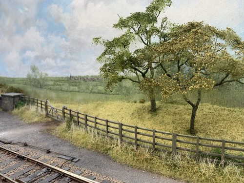 Gauge post rail - fence, kit